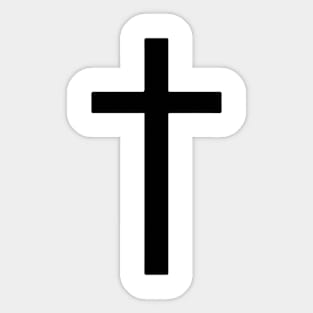 Cross Sticker